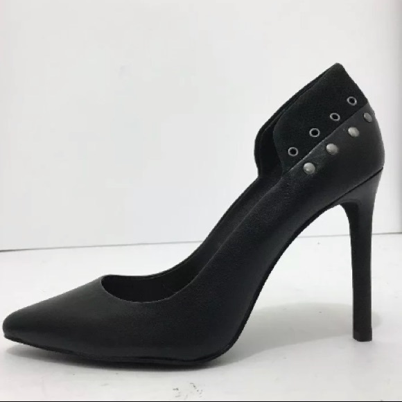New Joes jeans Dorian black studded pumps size 8 - Picture 3 of 6